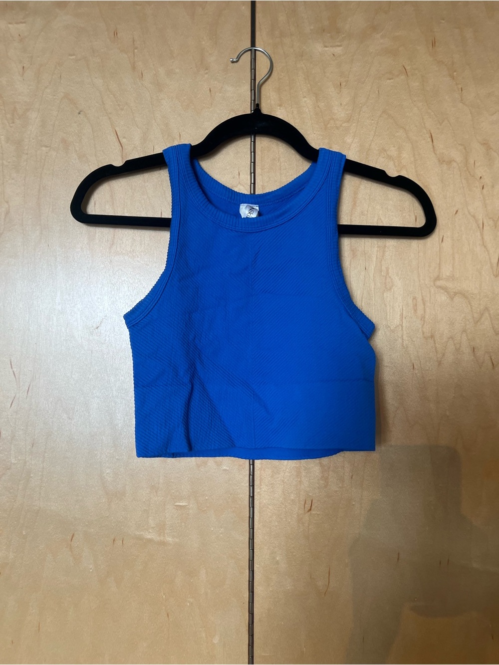 Nikibiki Royal Blue Ribbed Top